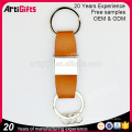 Promotional gifts loop leather fob keyring for women